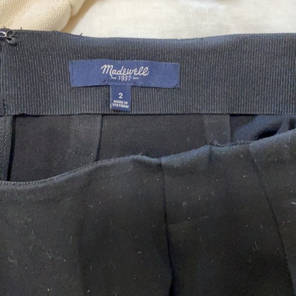 Madewell | Black Pleated Skirt 2 - Picture 8 of 8